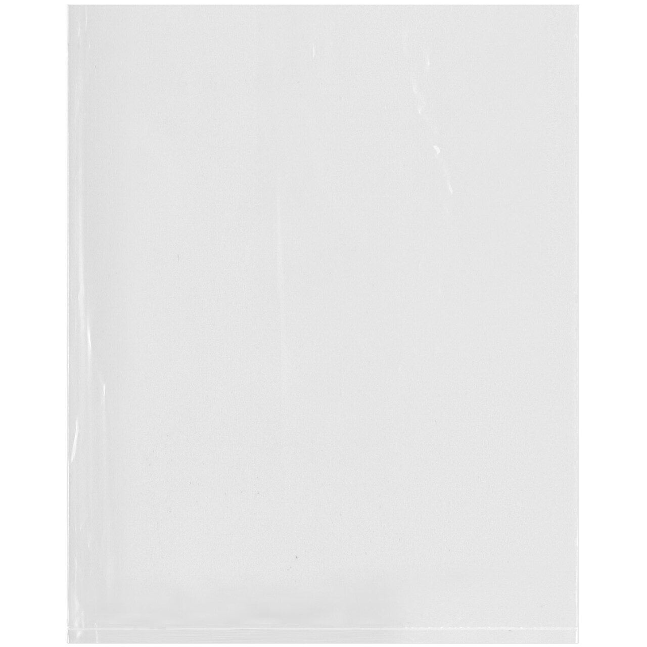 Plymor 8" x 10", 6 Mil Flat Open Clear Plastic Poly Bags